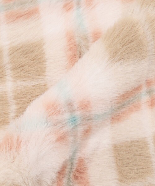 Afternoon Tea（アフタヌーンティー）の「ブランケット/Afternoon Tea Original Tartans（ブランケット・レディース・アイボリー/ネイビー・ONE SIZE）」の8枚目の写真