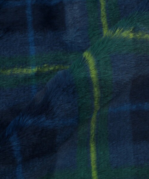 Afternoon Tea（アフタヌーンティー）の「ブランケット/Afternoon Tea Original Tartans（ブランケット・レディース・アイボリー/ネイビー・ONE SIZE）」の15枚目の写真