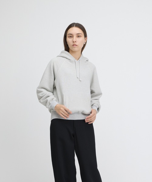 FRONT 11201(フロントワンワントゥーオーワン)の「Hoodie Sweatshirt/ Made in Japan(パーカー・メンズ・グレー・XL/L/M/S)」の5枚目の写真