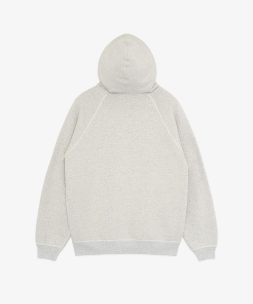FRONT 11201(フロントワンワントゥーオーワン)の「Hoodie Sweatshirt/ Made in Japan(パーカー・メンズ・グレー・XL/L/M/S)」の2枚目の写真