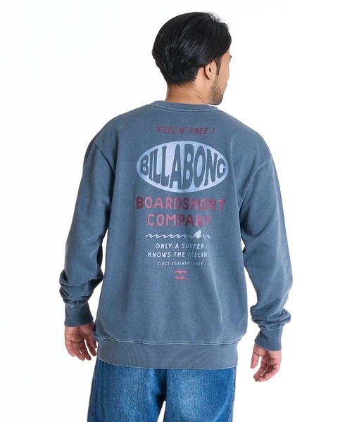 BILLABONG(ビラボン)の「BILLABONG メンズ FISHERMANS トレーナー 【2025年秋冬モデル】 @autumn /ビラボンバックプリントプルオーバースウェットトレーナー(スウェット・メンズ・ブルー系その他/クリーム/ブラック・X-LARGE/LARGE/MEDIUM)」の21枚目の写真