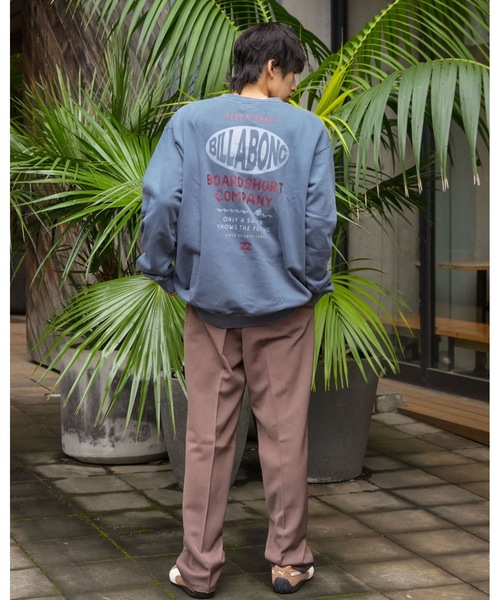BILLABONG(ビラボン)の「BILLABONG メンズ FISHERMANS トレーナー 【2025年秋冬モデル】 @autumn /ビラボンバックプリントプルオーバースウェットトレーナー(スウェット・メンズ・ブルー系その他/クリーム/ブラック・X-LARGE/LARGE/MEDIUM)」の15枚目の写真
