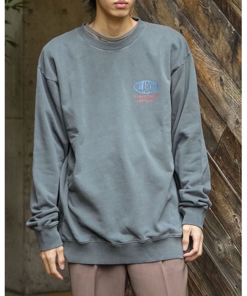 BILLABONG(ビラボン)の「BILLABONG メンズ FISHERMANS トレーナー 【2025年秋冬モデル】 @autumn /ビラボンバックプリントプルオーバースウェットトレーナー(スウェット・メンズ・ブルー系その他/クリーム/ブラック・X-LARGE/LARGE/MEDIUM)」の10枚目の写真