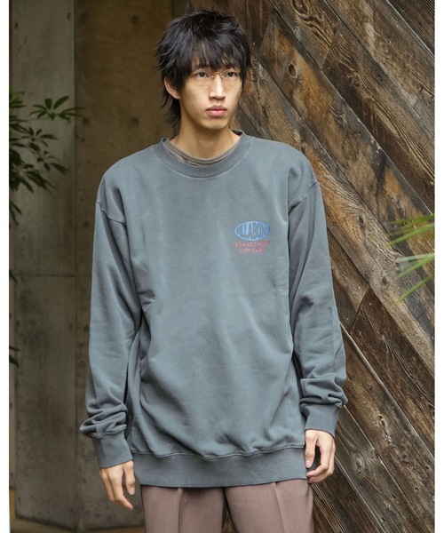 BILLABONG(ビラボン)の「BILLABONG メンズ FISHERMANS トレーナー 【2025年秋冬モデル】 @autumn /ビラボンバックプリントプルオーバースウェットトレーナー(スウェット・メンズ・ブルー系その他/クリーム/ブラック・X-LARGE/LARGE/MEDIUM)」の6枚目の写真