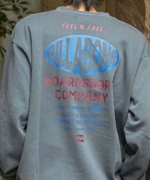 BILLABONG(ビラボン)の「BILLABONG メンズ FISHERMANS トレーナー 【2025年秋冬モデル】 @autumn /ビラボンバックプリントプルオーバースウェットトレーナー(スウェット・メンズ・ブルー系その他/クリーム/ブラック・X-LARGE/LARGE/MEDIUM)」の12枚目の写真