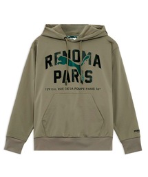 PUMA プーマ メンズ ゴルフ PUMA x renoma golf プリント フーディ