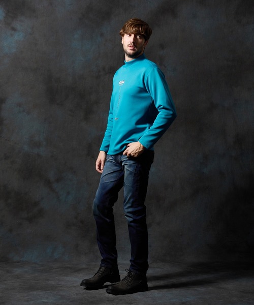 HIDEAWAYS NICOLE（ハイダウェイニコル）の「ハイパーストレッチ裏起毛デニムパンツ（デニムパンツ・メンズ・ブルー/インディゴブルー/ブラック/ブルー系その他・X-LARGE/LARGE/MEDIUM/SMALL）」の12枚目の写真