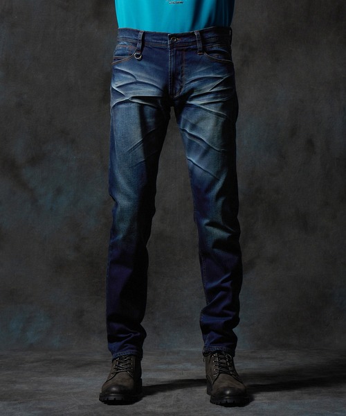 HIDEAWAYS NICOLE（ハイダウェイニコル）の「ハイパーストレッチ裏起毛デニムパンツ（デニムパンツ・メンズ・ブルー/インディゴブルー/ブラック/ブルー系その他・X-LARGE/LARGE/MEDIUM/SMALL）」の13枚目の写真