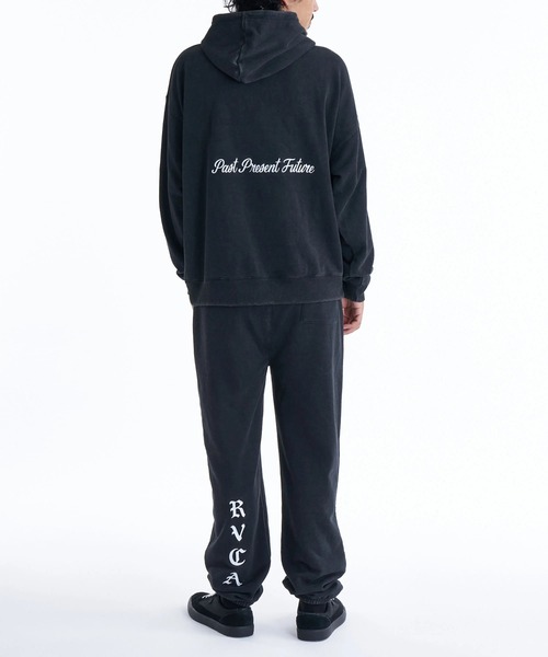 RVCA(ルーカ)の「RVCA メンズ VA WORLD WIDE HD パーカー 【2025年秋冬モデル】 @autumn/ルーカプルオーバーパーカー・フーディー(パーカー・メンズ・ヘザーグレー/ブラック/ホワイト系その他・SMALL/MEDIUM/LARGE/X-LARGE)」の4枚目の写真