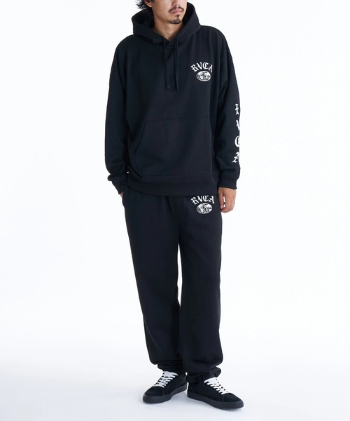 RVCA(ルーカ)の「RVCA メンズ VA WORLD WIDE HD パーカー 【2025年秋冬モデル】 @autumn/ルーカプルオーバーパーカー・フーディー(パーカー・メンズ・ヘザーグレー/ブラック/ホワイト系その他・SMALL/MEDIUM/LARGE/X-LARGE)」の8枚目の写真