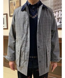 ポリエステル キルティングライナー ハンティングコート