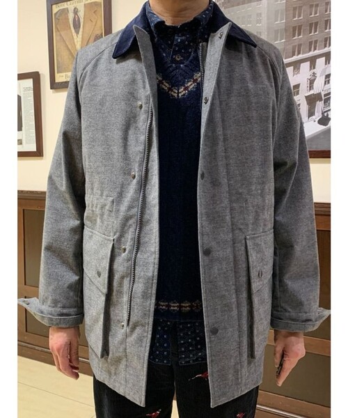 BROOKS BROTHERS(ブルックスブラザーズ)の「ポリエステル キルティングライナー ハンティングコート(その他アウター・メンズ・ネイビー/グレー・LARGE/SMALL/MEDIUM)」の2枚目の写真
