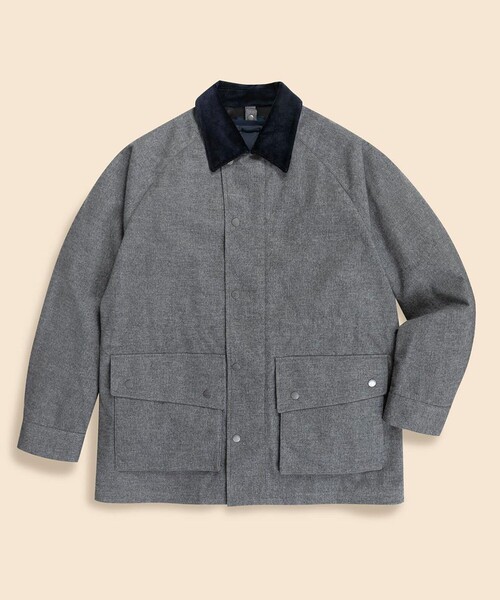 BROOKS BROTHERS(ブルックスブラザーズ)の「ポリエステル キルティングライナー ハンティングコート(その他アウター・メンズ・ネイビー/グレー・LARGE/SMALL/MEDIUM)」の3枚目の写真