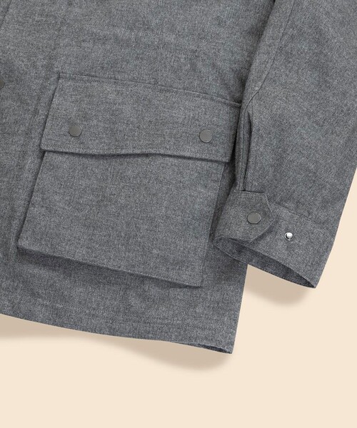 BROOKS BROTHERS(ブルックスブラザーズ)の「ポリエステル キルティングライナー ハンティングコート(その他アウター・メンズ・ネイビー/グレー・LARGE/SMALL/MEDIUM)」の5枚目の写真