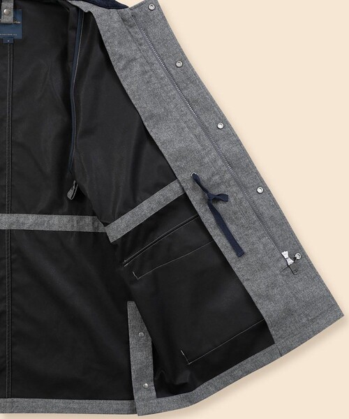 BROOKS BROTHERS(ブルックスブラザーズ)の「ポリエステル キルティングライナー ハンティングコート(その他アウター・メンズ・ネイビー/グレー・LARGE/SMALL/MEDIUM)」の10枚目の写真
