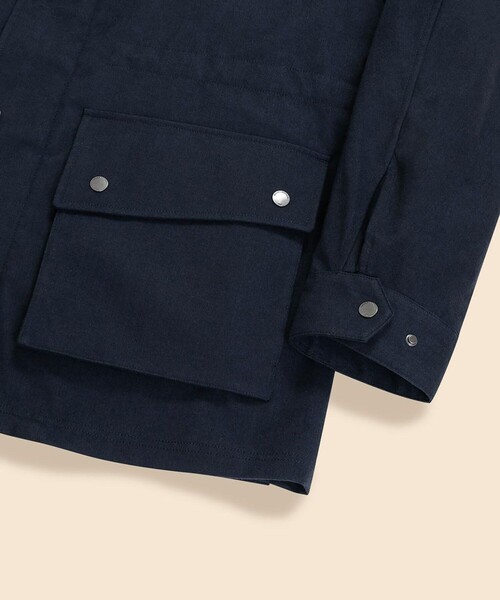 BROOKS BROTHERS(ブルックスブラザーズ)の「ポリエステル キルティングライナー ハンティングコート(その他アウター・メンズ・ネイビー/グレー・LARGE/SMALL/MEDIUM)」の15枚目の写真