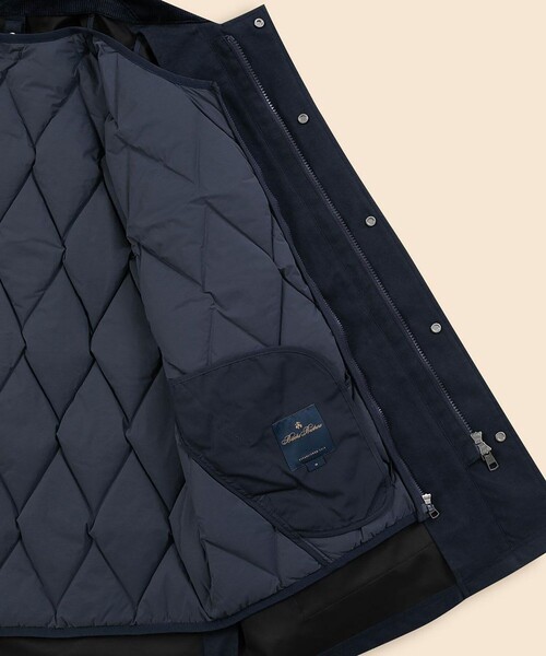 BROOKS BROTHERS(ブルックスブラザーズ)の「ポリエステル キルティングライナー ハンティングコート(その他アウター・メンズ・ネイビー/グレー・LARGE/SMALL/MEDIUM)」の18枚目の写真