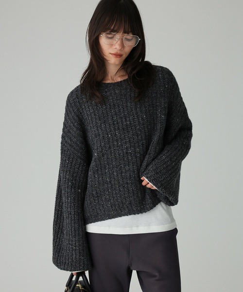 カラーネップニット（ニット/セーター）｜BABYLONE（バビロン）の