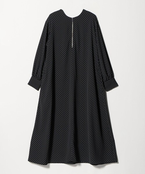 A DAY IN THE LIFE UNITED ARROWS(アデイインザライフユナイテッドアローズ)の「フロントジップ ロングワンピース <A DAY IN THE LIFE>(ワンピース・レディース・ダークグレー/その他1/モカ・FREE)」の3枚目の写真