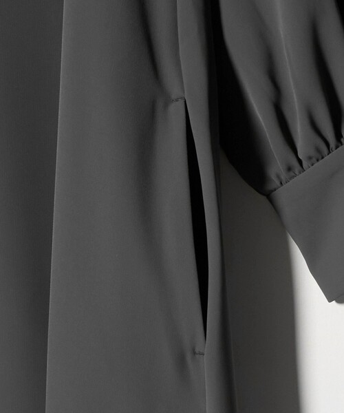 A DAY IN THE LIFE UNITED ARROWS(アデイインザライフユナイテッドアローズ)の「フロントジップ ロングワンピース <A DAY IN THE LIFE>(ワンピース・レディース・ダークグレー/その他1/モカ・FREE)」の8枚目の写真