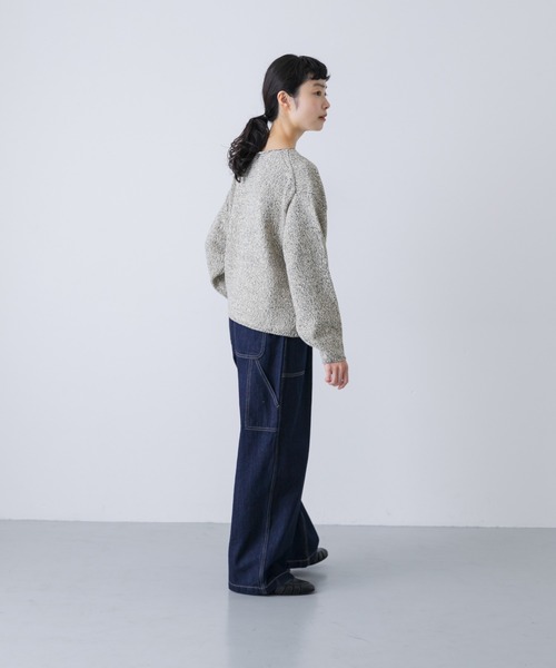 かぐれ（カグレ）の「テープヤーンボートネックニット（ニット