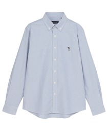 TOKYO SHIRTS | フレンチブルドッグ刺繍 オックスフォードシャツ(シャツ/ブラウス)