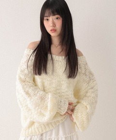 セール】2way Miniloop Knit（ニット/セーター）｜anuke（アンヌーク