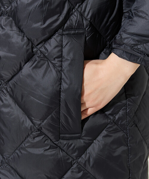 限定展開 TAION/タイオン CITY PACKABLE HOOD LONG DOWN JKT/シティ