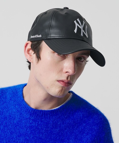 別注】＜NEW ERA＞9TWENTY レザーライク キャップ（キャップ）｜NEW