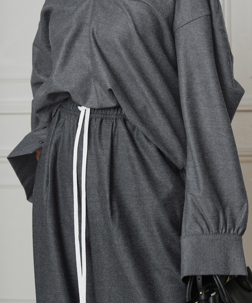 IENA LA BOUCLE（イエナラブークル）の「IENA LA BOUCLE ウールジャージイージーパンツ（その他パンツ・レディース・ブラック/グレー・36/38）」の11枚目の写真