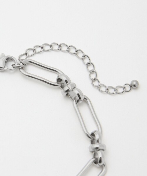 green label relaxing（グリーンレーベルリラクシング）の「【WEB限定】デザインチェーン ブレスレット（ブレスレット・レディース・シルバー/ゴールド・FREE）」の10枚目の写真