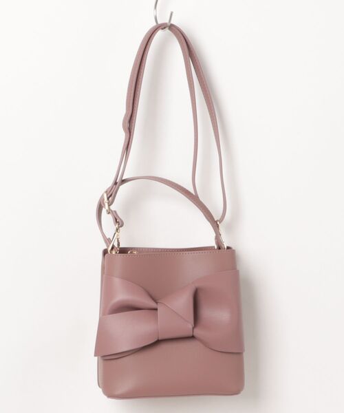 EDIT COLOGNE（エディットコロン）の「ビッグリボンバッグ（ショルダーバッグ・レディース・ブラック/ブラウン系その他/ベージュ・ﾌﾘ-）」の15枚目の写真