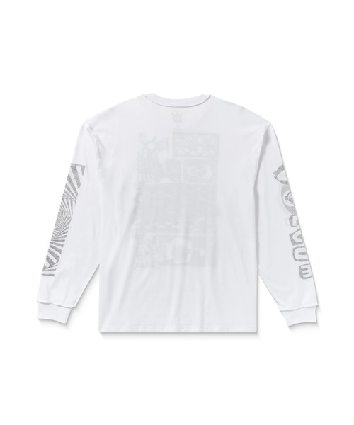 VOLCOM（ボルコム）の「VOLCOM POVJ LST/ボルコム長袖ロンT（Tシャツ/カットソー・メンズ・ホワイト・SMALL/MEDIUM/LARGE/X-LARGE）」の5枚目の写真