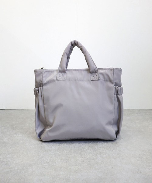 COLDE （コルデ）の「マルチポケット2wayトートバッグ（トートバッグ・レディース・グレー/ブラック・FREE）」の4枚目の写真