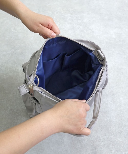 COLDE （コルデ）の「マルチポケット2wayトートバッグ（トートバッグ・レディース・グレー/ブラック・FREE）」の14枚目の写真