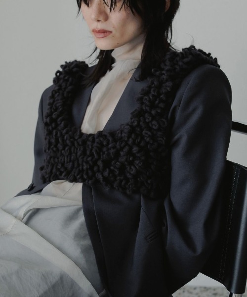 anuke Loop Knit Vest 62520527（ベスト）｜anuke（アンヌーク）の