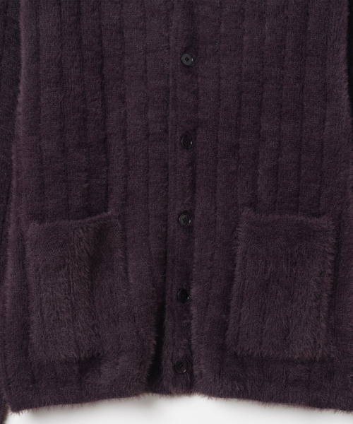 Millo Archive（ミロ アーカイブ）の「ニューブラシドカーディガン [バイオレット]（カーディガン/ボレロ・メンズ・その他・LARGE/X-LARGE）」の3枚目の写真