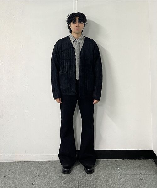 Millo Archive（ミロ アーカイブ）の「ニューブラシドカーディガン [バイオレット]（カーディガン/ボレロ・メンズ・その他・LARGE/X-LARGE）」の11枚目の写真