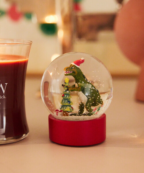 【専用】【新品】ダルトン グローブダイナソー スノードーム2個 DULTON（ダルトン） GLOBE DINOSAUR HOLD ON TREE グローブダイナソー