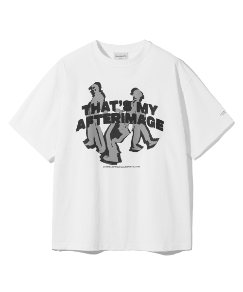 F.ILLUMINATE(フィルミネイト)の「モーションゴーストTシャツ - ホワイト(Tシャツ/カットソー・レディース・その他・SMALL/MEDIUM/LARGE)」の1枚目の写真