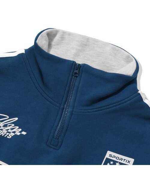 F.ILLUMINATE（フィルミネイト）の「スポーティサークルロゴハーフジップ-ブルー（スウェット・レディース・その他・LARGE/SMALL/MEDIUM）」の7枚目の写真