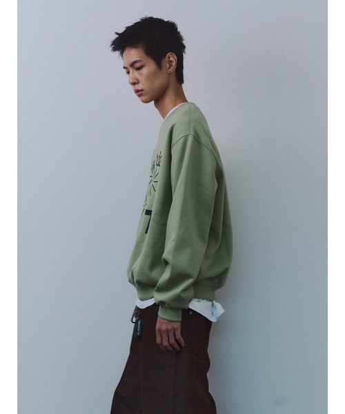Kijun(キジュン)の「New Standard Pullover UNISEX Green(スウェット・レディース・その他・MEDIUM/LARGE)」の3枚目の写真
