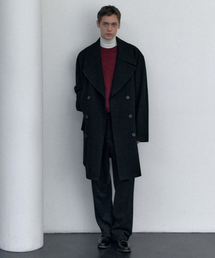 オーバーサイズ」に該当するメンズのチェスターコートファッション通販