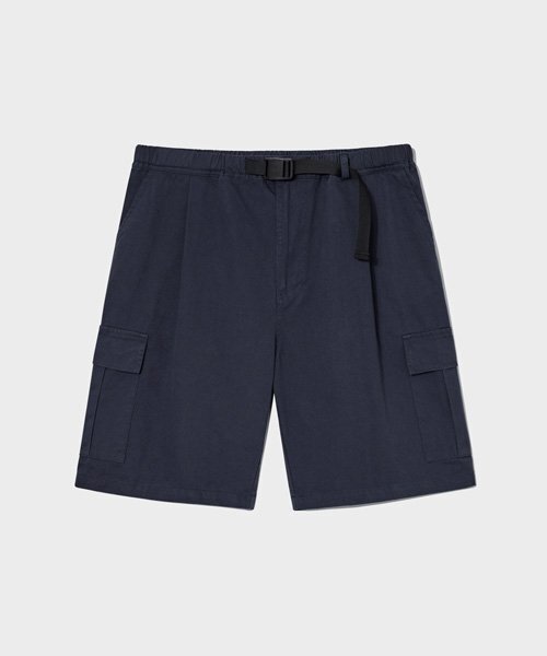 VTWO(ブイツー)の「70206 バミューダワイドカーゴパンツ_ネイビー(その他パンツ・レディース・その他・MEDIUM/LARGE)」の1枚目の写真