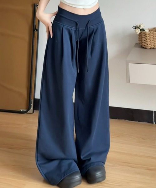 REBALANCE(リバランス)の「ドレープワイドスウェットパンツ(スウェットパンツ・レディース・A/C/D/E/B・MEDIUM/LARGE)」の10枚目の写真