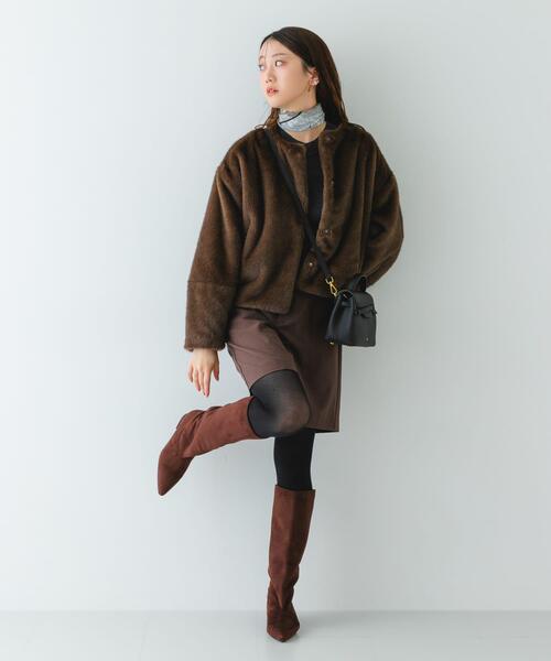 RODE SKO（ロデスコ）の「tov　MIMI MINI（ショルダーバッグ・レディース・ブラック/グレー系その他/ライトピンク・-）」の6枚目の写真