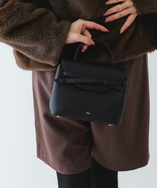 RODE SKO（ロデスコ）の「tov　MIMI MINI（ショルダーバッグ・レディース・ブラック/グレー系その他/ライトピンク・-）」の10枚目の写真