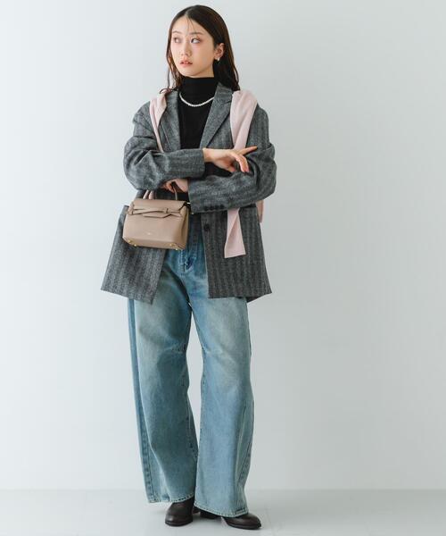 RODE SKO（ロデスコ）の「tov　MIMI MINI（ショルダーバッグ・レディース・ブラック/グレー系その他/ライトピンク・-）」の21枚目の写真