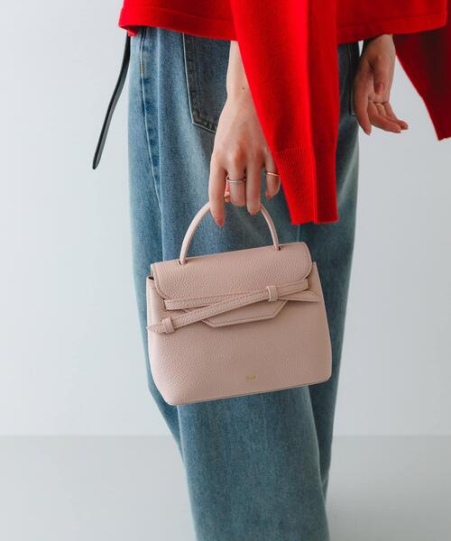 RODE SKO（ロデスコ）の「tov　MIMI MINI（ショルダーバッグ・レディース・ブラック/グレー系その他/ライトピンク・-）」の11枚目の写真