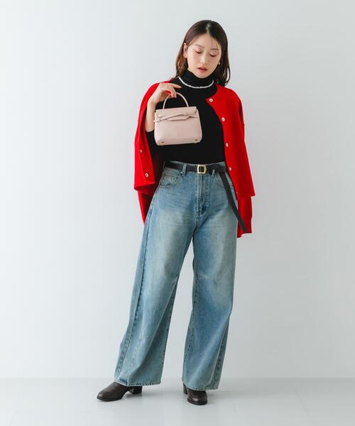 RODE SKO（ロデスコ）の「tov　MIMI MINI（ショルダーバッグ・レディース・ブラック/グレー系その他/ライトピンク・-）」の13枚目の写真